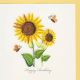 B'DAY SUNFLOWERS CARD