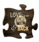 Love You To Moon Puzzle Piece