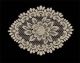Rose Oval Doily 12'' x 16''
