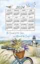 2024 SEASHORE CALENDAR TOWEL