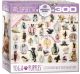 Yoga Puppies Puzzles 300 Piece