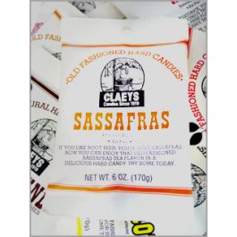 Claeys Sassafras Old Fashion Hard Candies 6oz Bag