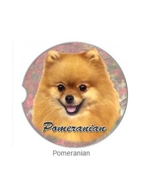 Pomeranian Auto Coasters Pomeranian Auto Coasters