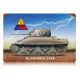 Sherman Tank 12'' X 18'' Sign