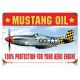 Mustang Oil 12'' X 18'' Sign