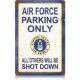 Air Force Parking Only 12'' X 18'' Sign