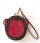 Red Monkey Coin Purse