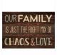 Our Family Mini Wood Sign