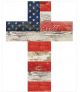 American Flag Cross