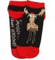 Chocolate Moose Slipper Socks by Lazy One