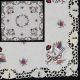 Snowman & Bells Square Table Topper 43''