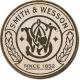 Smith & Wesson - Round Tin Sign