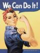 Rosie The Riveter Tin Sign