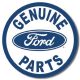 Ford Parts Round Tin Sign