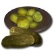Six Jumbo Kosher Dill Pickles