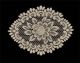 Rose Oval Doily 12'' x 16''