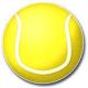 Tennis Ball Auto Coaster