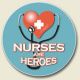 Nurses Are Heroes Auto Coaster