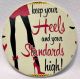 High Heels & Standards Auto Coaster