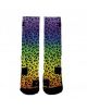 Rainbow Cheetah Socks